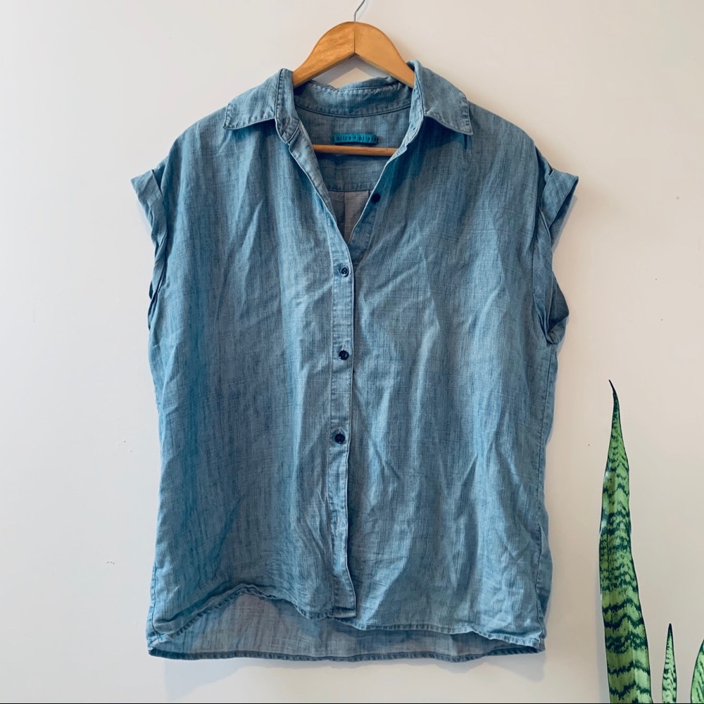 COPY - Alice & Olivia Denim Button Up